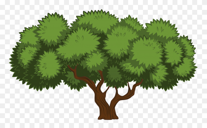 7898x4666 Png Дерево, Зеленое Дерево Png Изображения Клипарт