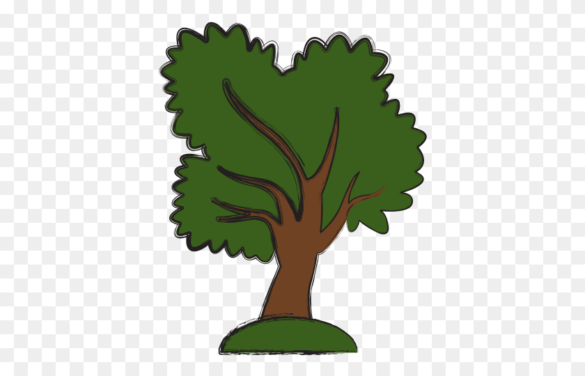 386x480 Tree Nature Symbol Vector - Bonsai Tree PNG
