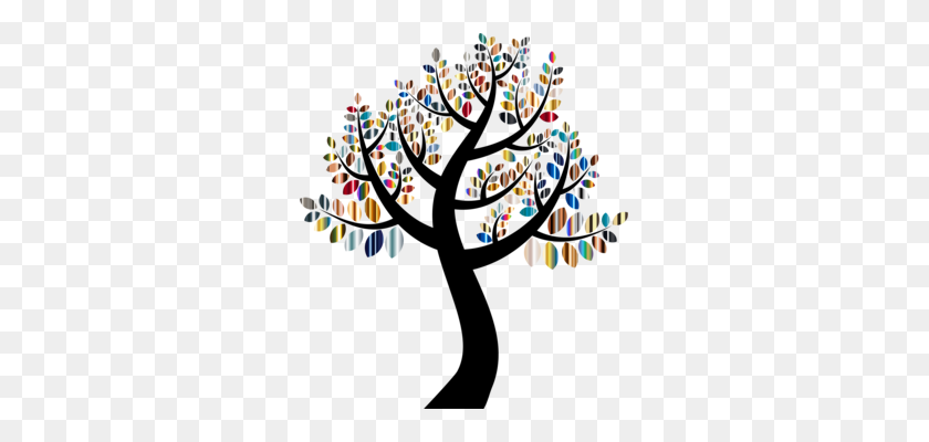 297x340 Tree Of Life Branch Trunk Leaf - Shoreline Clipart