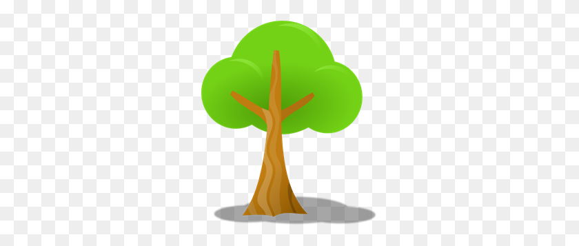255x297 Tree Png, Clip Art For Web - Tree PNG Cartoon