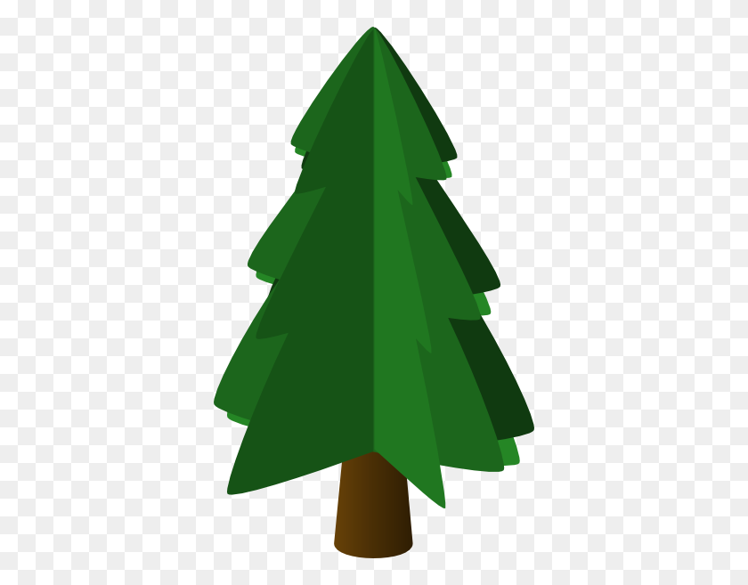 360x597 Tree Symbol Clip Art Free Vector - Tree Clipart
