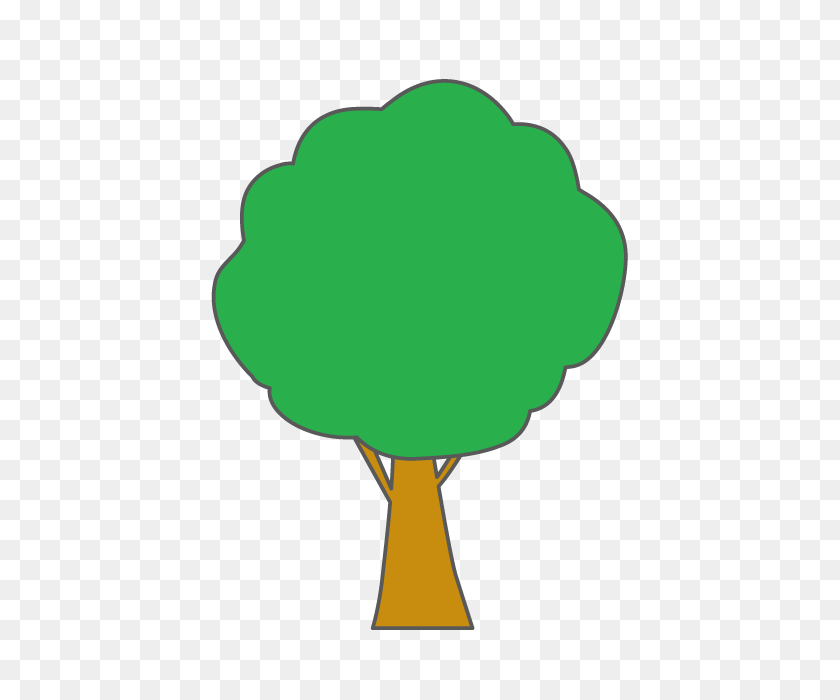 640x640 Tree Tree Free Illustration Distribution Site Clip Art - Polka Dot Background Clipart
