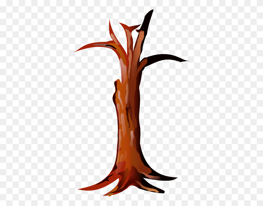 372x598 Tree Trunk Clipart Png - Tree Trunk PNG
