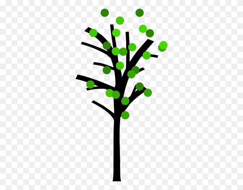 318x597 Tree With Branches Graphic Transparent Stock Huge Freebie - Pear Tree Clipart