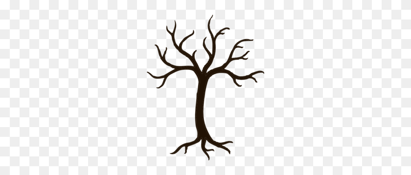 240x298 Tree Without Branches Clip Art - Branch Clipart PNG