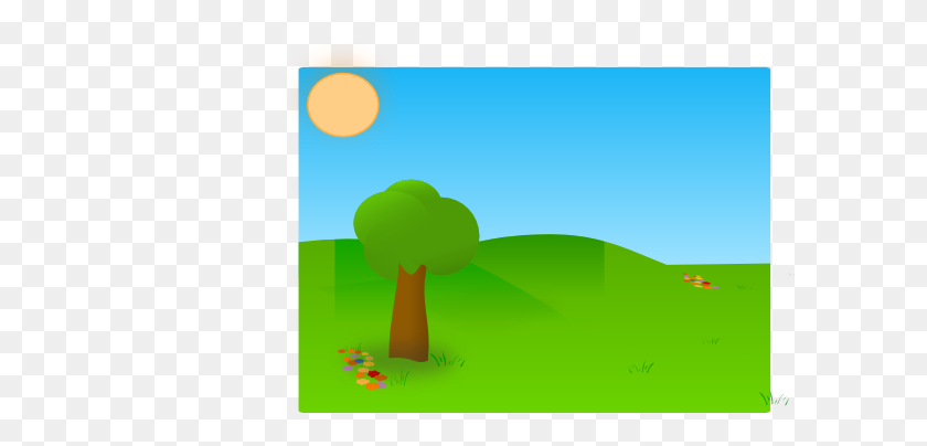 600x344 Trees And Grass Clipart - Grass Texture PNG