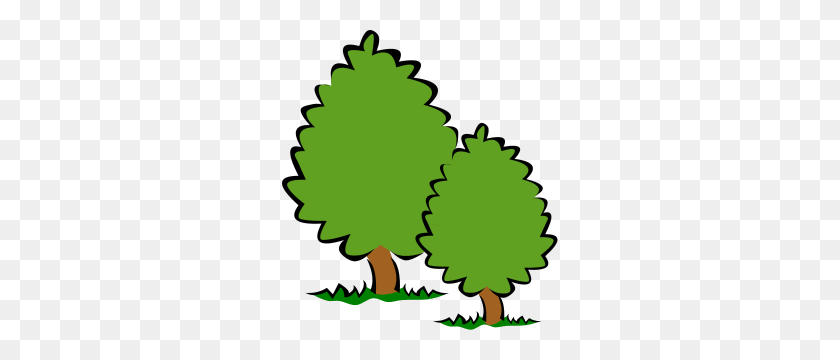 276x300 Trees Clipart Free Clip Art Images - Forest Tree Clipart