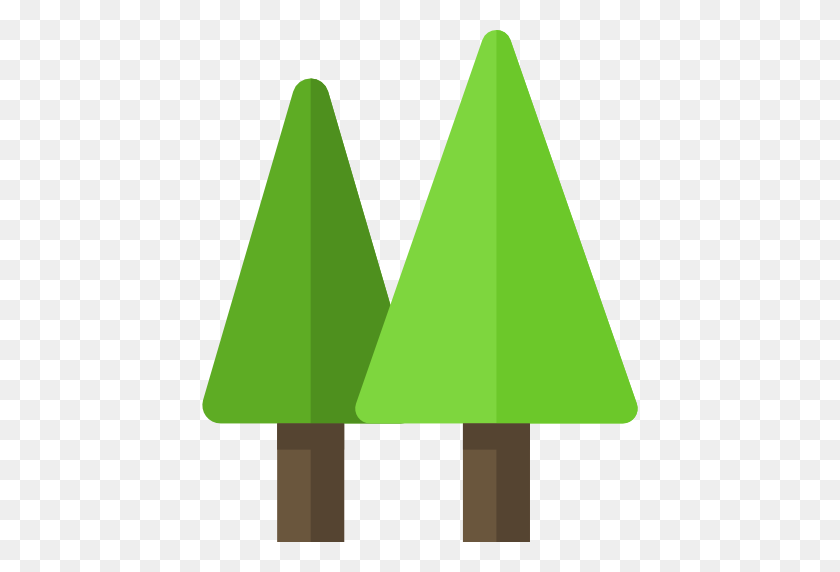 512x512 Значок Деревья Myiconfinder - Лесные Деревья Png
