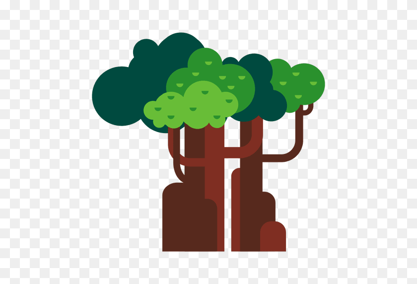512x512 Деревья Леса Природа - Дерево Иллюстрации Png