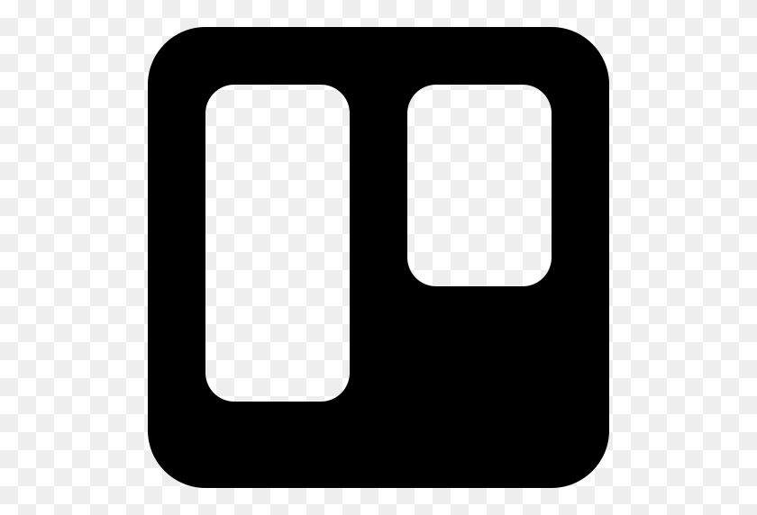 512x512 Значок Trello Бесплатно Из Плоских Социальных Сетей - Логотип Trello Png