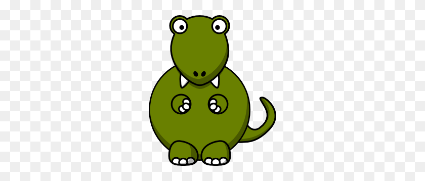 252x298 Trex Image - Dinosaur Birthday Clipart