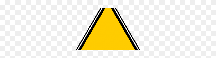 280x168 Triangle Banner Png - Yellow Banner PNG
