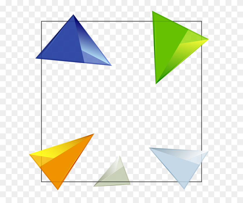 640x640 Triángulo De Fondo En Forma Geométrica, Triángulo, Geométrico - Fondo Geométrico Png
