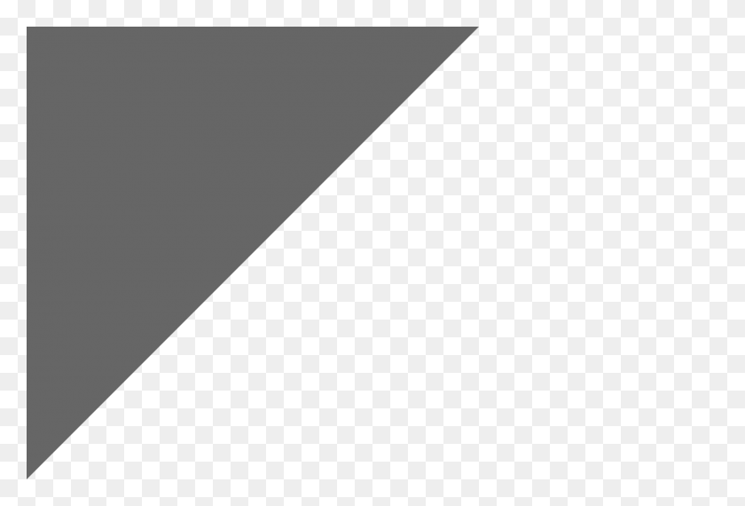 2000x1308 Triangle Grey - White Triangle PNG