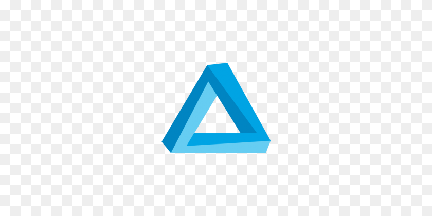 360x360 Triangle Logo Png Images Vectors And Free Download - Blue Triangle PNG