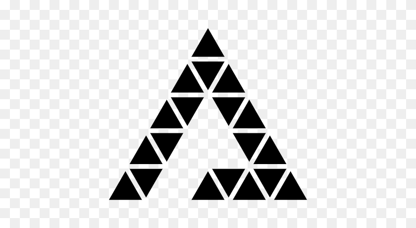 400x400 Triangle Of Triangles Free Vectors, Logos, Icons And Photos - Triangles PNG