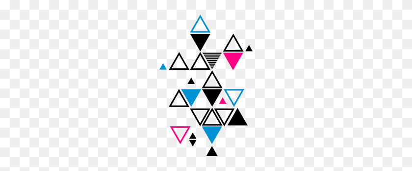 190x288 Triangle Pattern - Triangle Pattern PNG