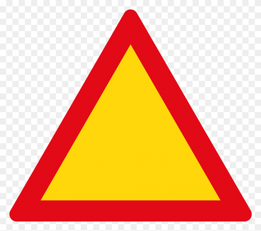 2000x1750 Triangle Warning Sign - Warning Sign PNG