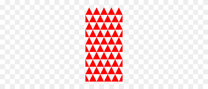 150x300 Triángulos Iguales Patrón Clipart Vector Gratis - Igual Clipart