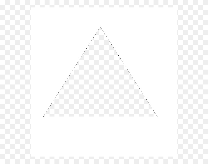 591x600 Triangulo Png