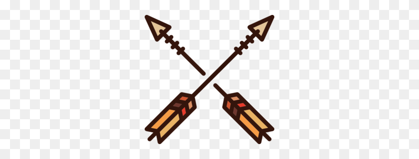 260x260 Tribal Arrow Clipart Clipart - Flecha Pluma Clipart