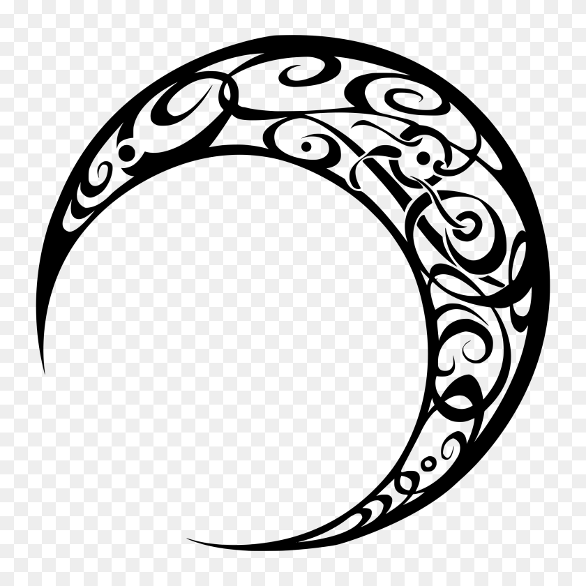 2400x2400 Tribal Moon Icons Png - PNG Moon