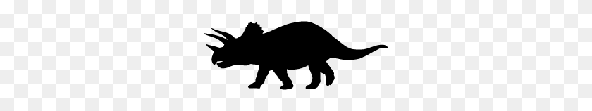 262x98 Triceratops Silhouette Free Spirit Tattoos - Apatosaurus Clipart