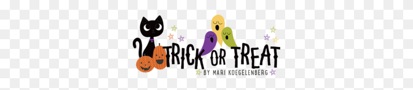300x124 Trick Or Treat - Trick Or Treat PNG