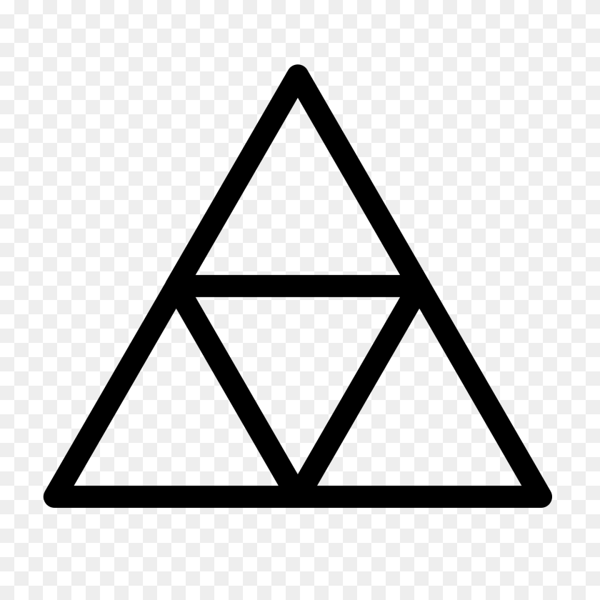 1600x1600 Triforce Icon - Triforce PNG