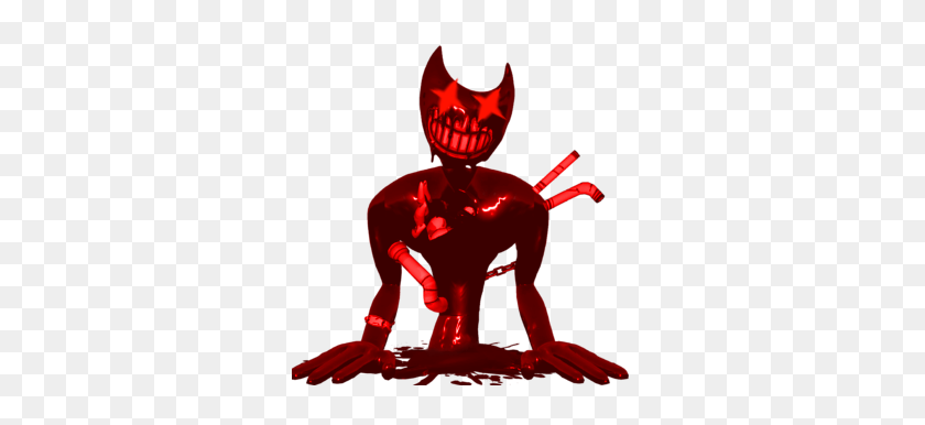 310x326 Triggered Mega Bendy Boss Bendy And The Ink Machine Custom Wiki - Triggered PNG
