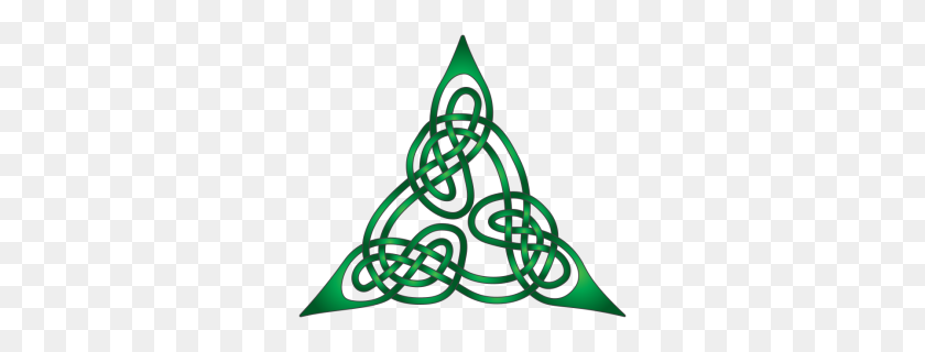 300x260 Trinity Knot Irish Trinity Knot, Symbols - Celtic Knotwork Clipart