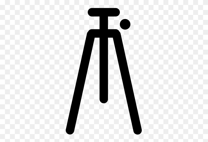 512x512 Tripod, Camera Tripod, Dslr Icon With Png And Vector Format - Tripod PNG