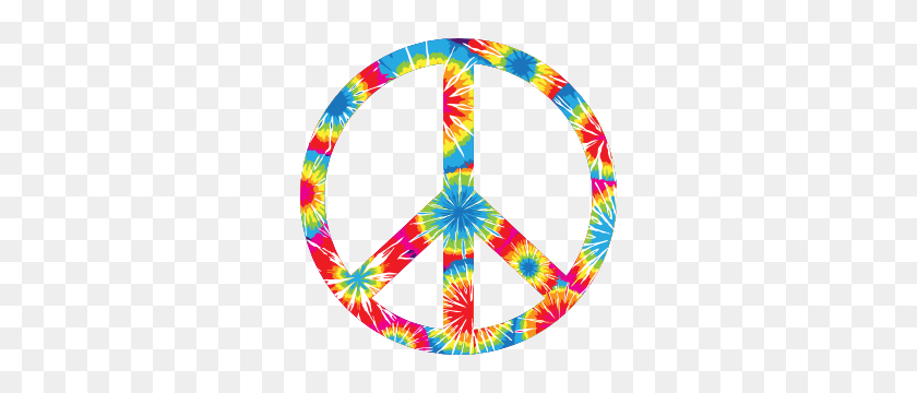 300x300 Trippy Peace Sign - Trippy PNG