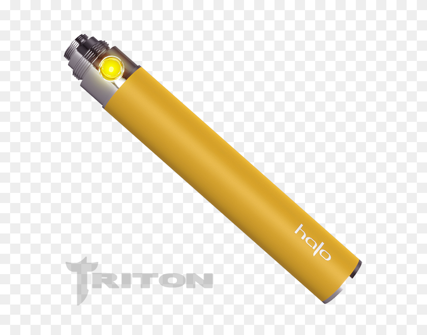 600x600 Triton Vape Pluma De Las Baterías De La Pluma De La Batería De Halo Cigs - Cigarrillo Encendido Png