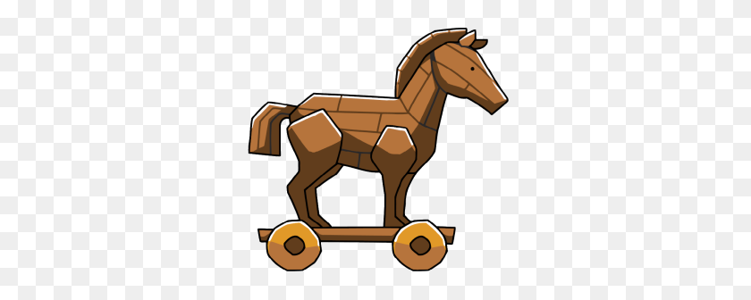 300x276 Trojan Horse Clipart - German Shorthaired Pointer Clipart