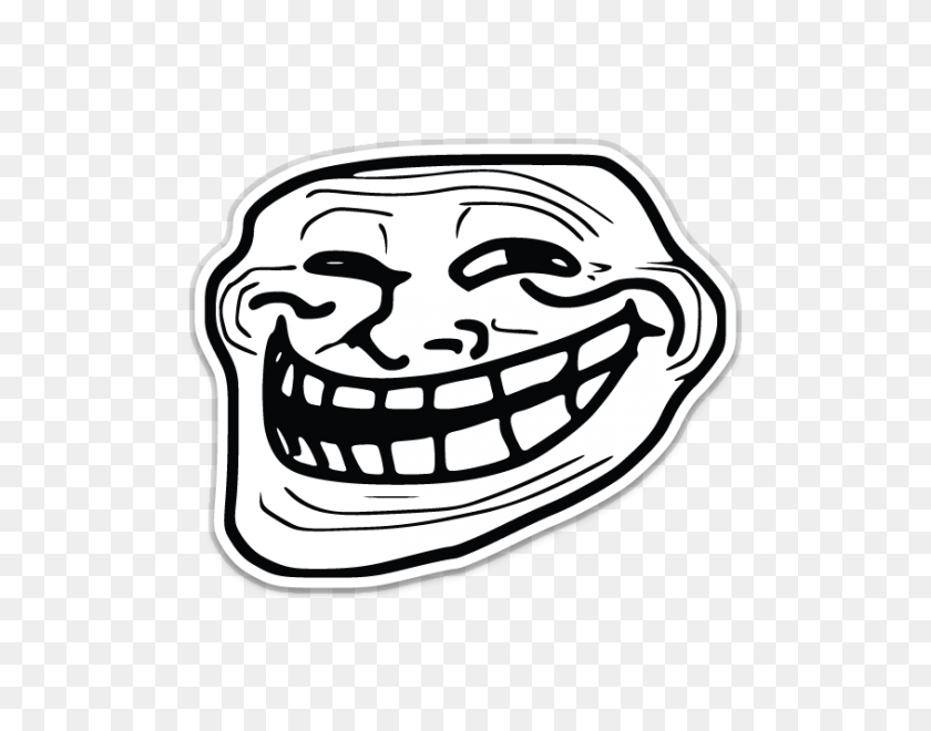 600x600 Troll Face Sh Frank Weathers - Troll Face PNG