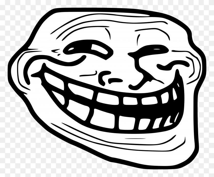 5000x4068 Trollface Coolface Problem Template Meme Templates Know - Troll Face PNG