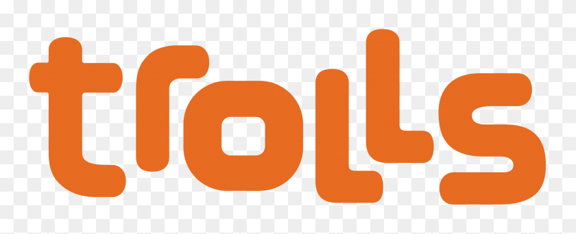 2000x724 Logotipo De Trolls - Logotipo De Trolls Png