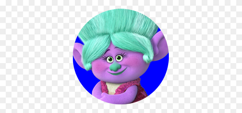 333x334 Trolls Movie Logo, Voice Cast And Characters Teaser Trailer - Poppy Trolls PNG