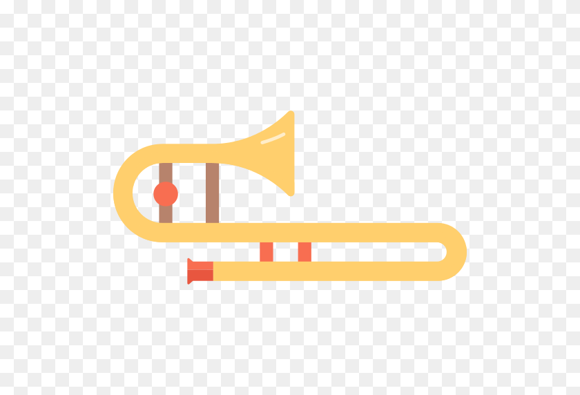 512x512 Trombone Png Icon - Trombone PNG