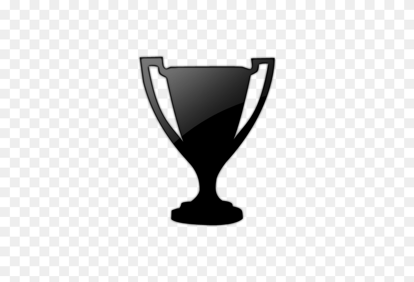 512x512 Trophy Clipart Black Clip Art Images - Cup Black And White Clipart