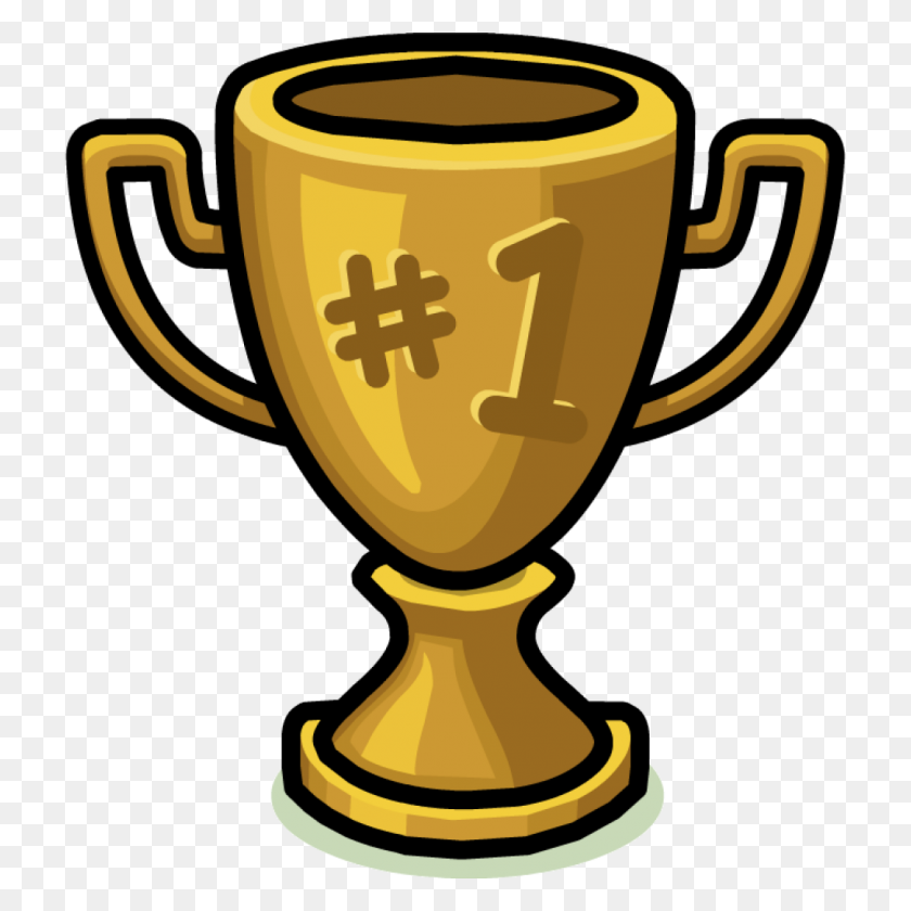 1024x1024 Trophy Clipart Easy - Football Trophy Clipart