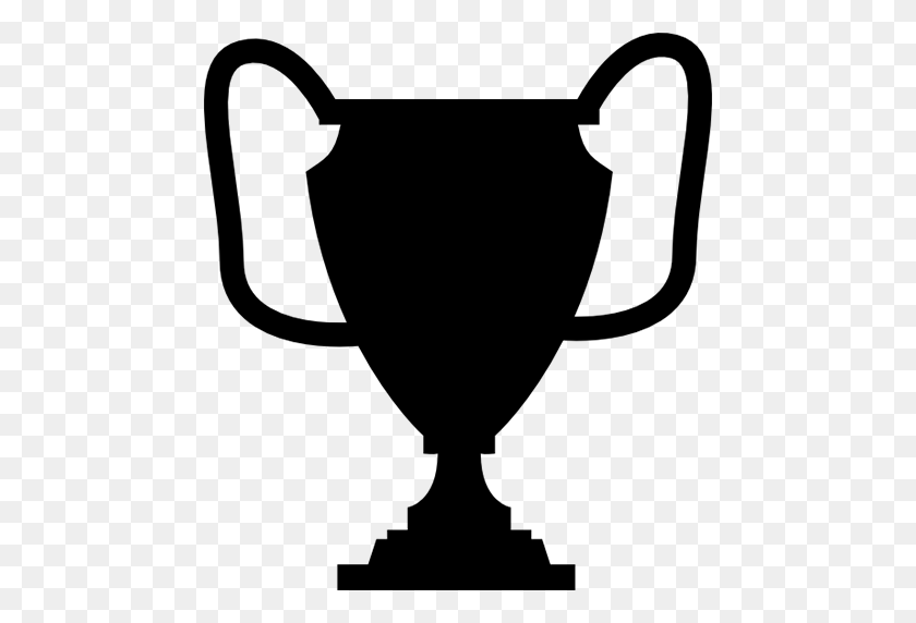 512x512 Trophy Clipart Logo - Trophy Clipart Black And White