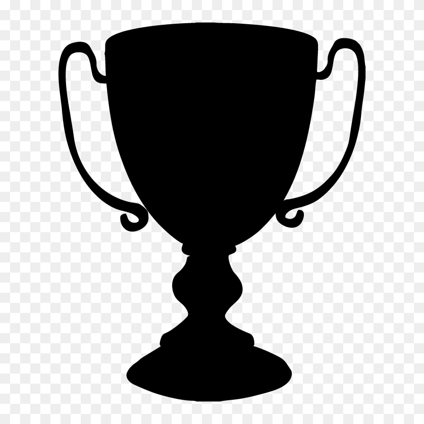 3000x3000 Trophy Clipart Png Black And White Clip Art Images - Trophy Clipart PNG