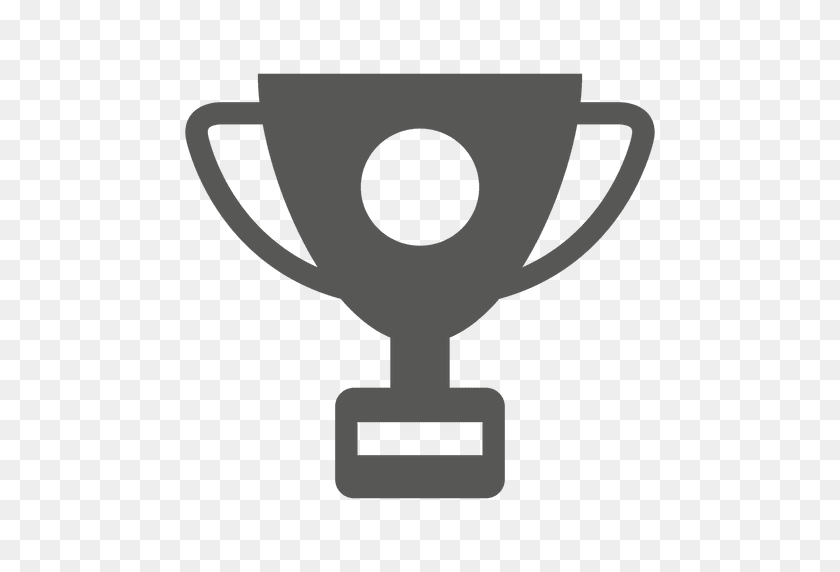 512x512 Trophy Flat Icon - Trophy Icon PNG