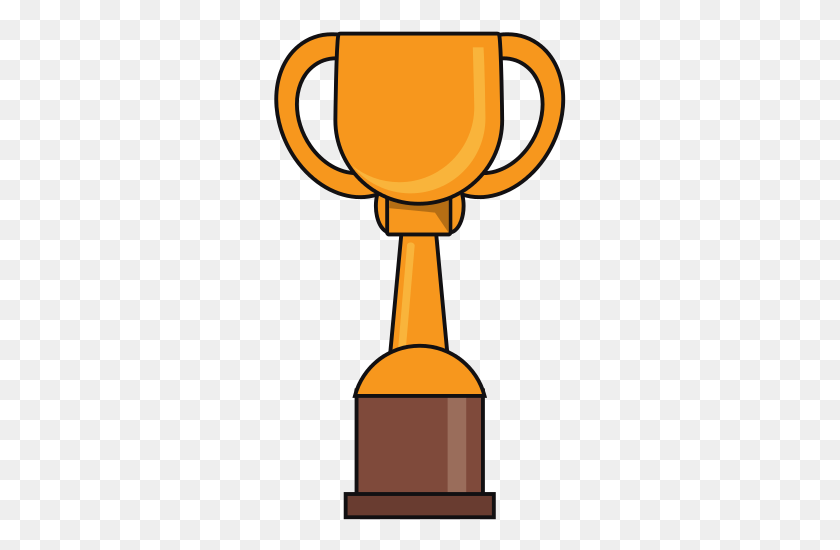 293x490 Trophy Icon - Basketball Trophy Clipart