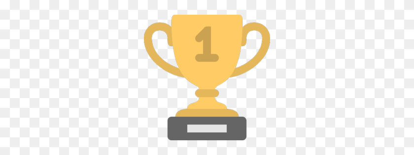 256x256 Trophy Icon Myiconfinder - Trophy Icon PNG