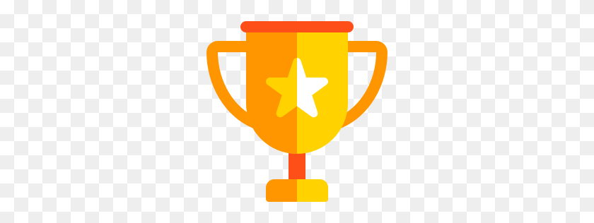256x256 Trophy Icon Myiconfinder - Award Icon PNG