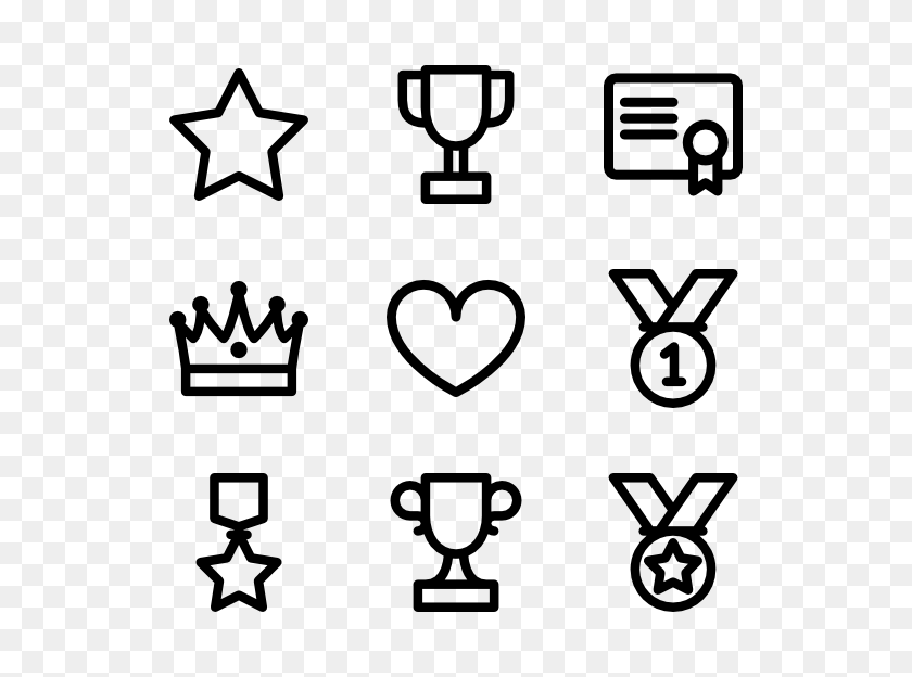 600x564 Trophy Icons - Trophy Icon PNG