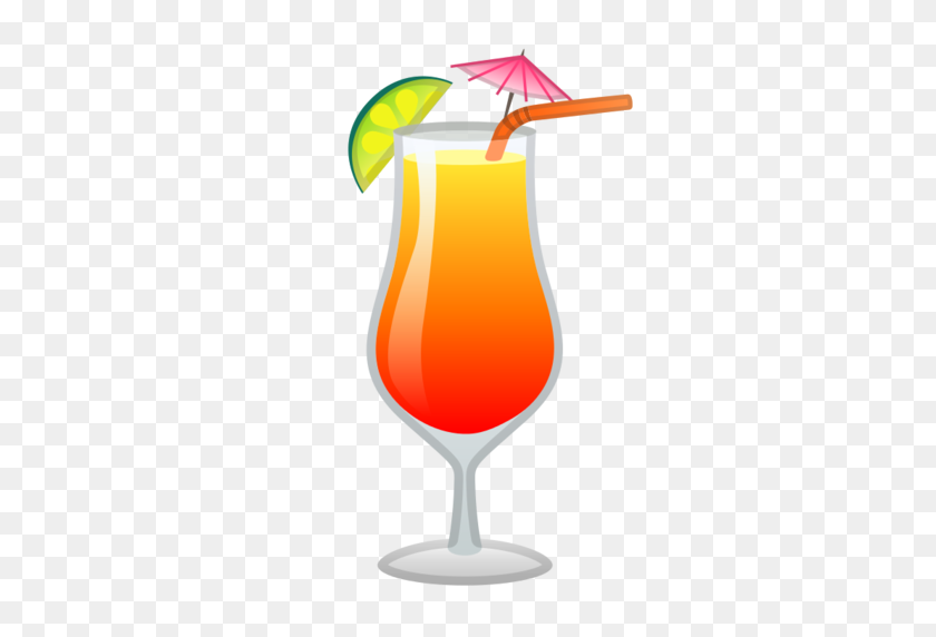 512x512 Тропический Напиток Emoji - Шампанское Emoji Png